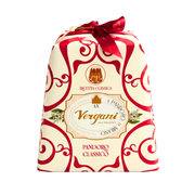 Pandoro Classico Vergani emballé, pâtisserie italienne traditionnelle, 1000 g, édition classique.