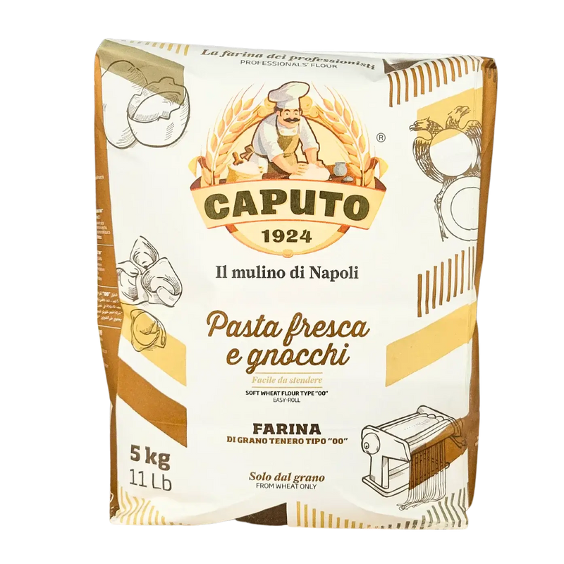 Italian Soft Wheat Flour Type “00” Pasta Fresca e Gnocchi Caputo 5kg