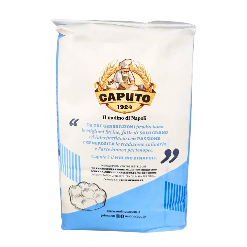 Italian Soft Wheat Flour Type “00” Classic Universal Doppio Zero Caputo 1kg