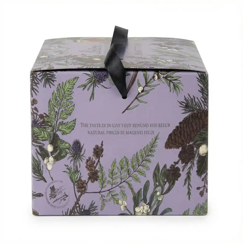 Inside the Nerosale Loison panettone – fluffy crumb filled with salted caramel and dark chocolate chips