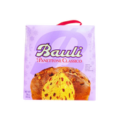 Bauli Panettone 700 g, traditional Italian cake with candied fruits and raisins, a symbol of festive indulgence.