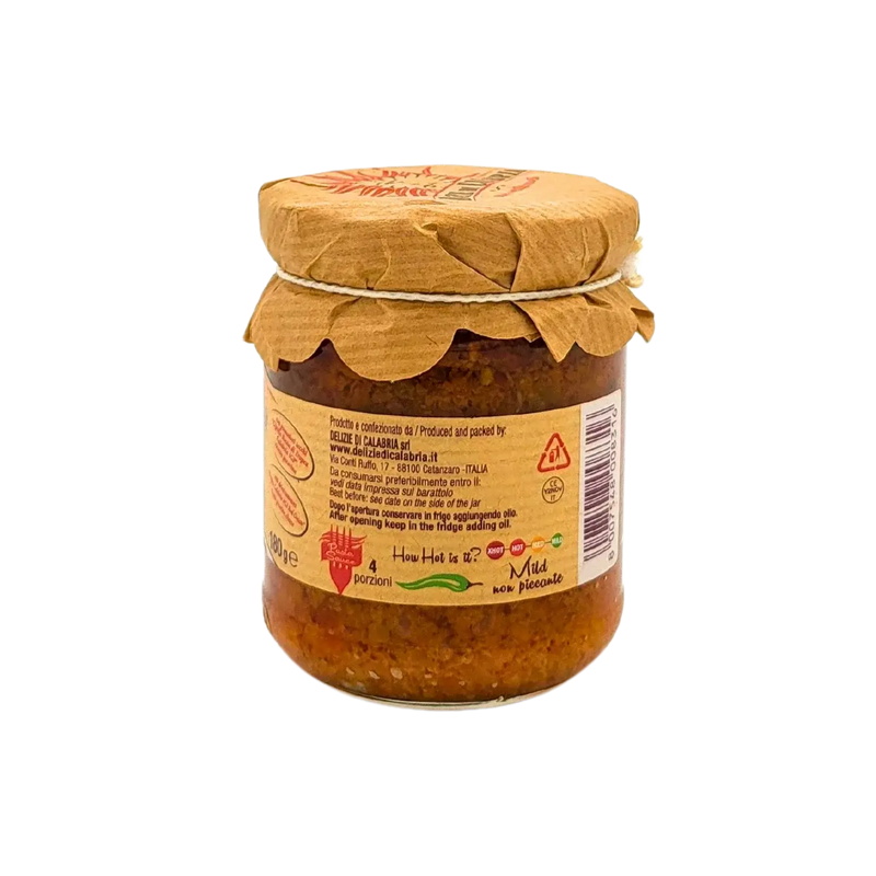 Red Pesto Calabrese Sauce Delizie di Calabria 180g