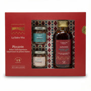 Coffret Piment Montosco Piccante avec huile au piment de Calabre et épices italiennes – spécialités italiennes du quotidien