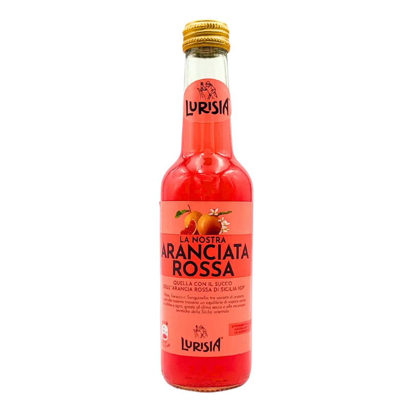 Lurisia Aranciata Rossa - Sicilian Blood Orange Soft Drink PGI 275ml