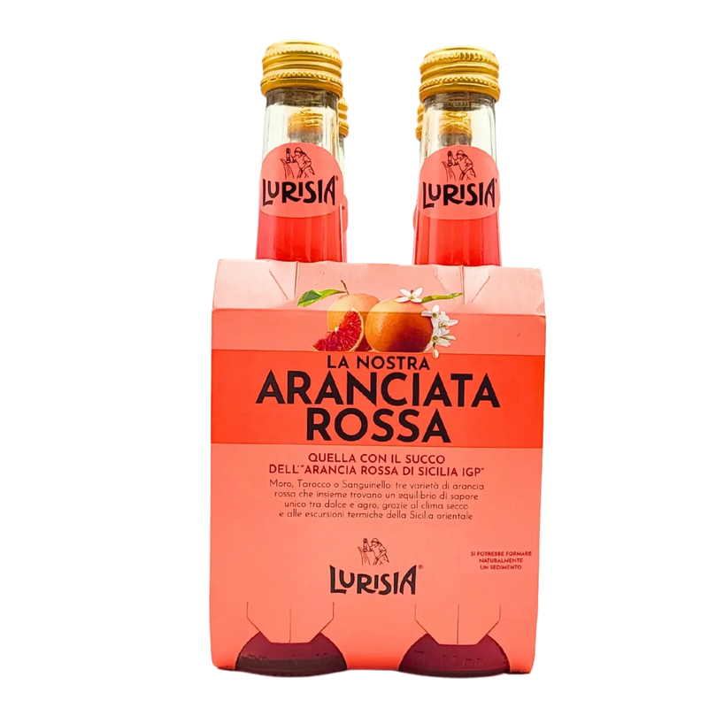 Lurisia Aranciata Rossa - Sicilian Blood Orange Soft Drink PGI 275ml