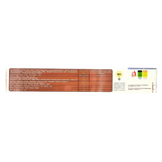 Informations nutritionnelles des bâtonnets de riz Zulu, enrobés de chocolat au lait, format 140g.