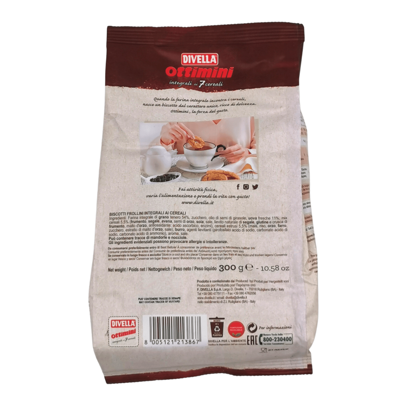 Complete Biscuit 7 Cereals Divella 300g